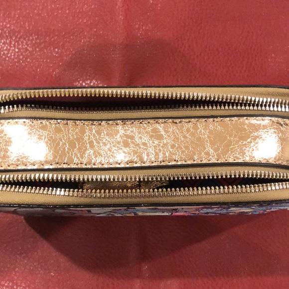 Graffiti Print Crossbody Bag for SALE with Double Top Zipper and Back Pocket - Picture 3 of 7